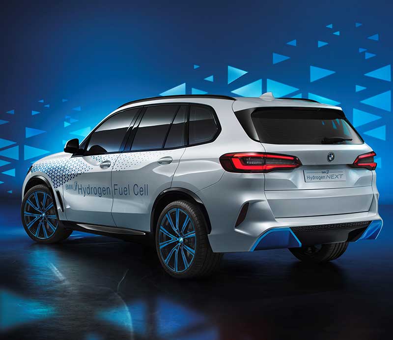 BMW i Hydrogen vista trasera